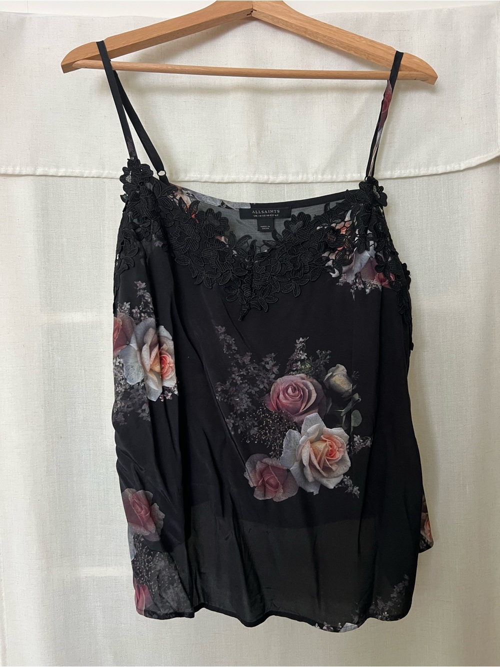 AllSaints Lexi Juliet Floral Cami US 10 - Picture 3 of 7
